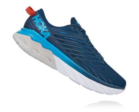 Hoka One One Arahi 4 - Sapatos Ortopédicos Homem Azuis / Azuis | PT-VekqAci